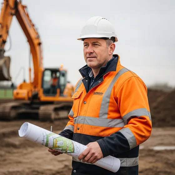 Mathieu V., conducteur de travaux et fondateur de Terrassier Dijon